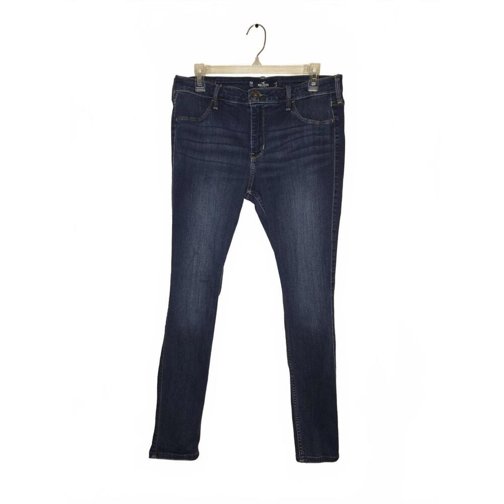 Hollister Women's Skinny Jeans Dark Wash
